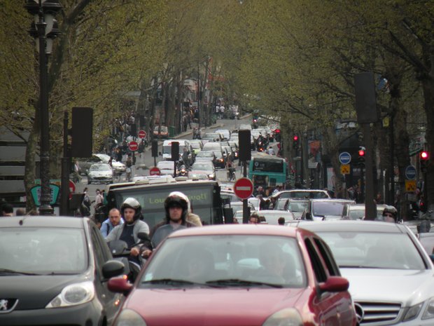  boulevard Saint-Michel en compression